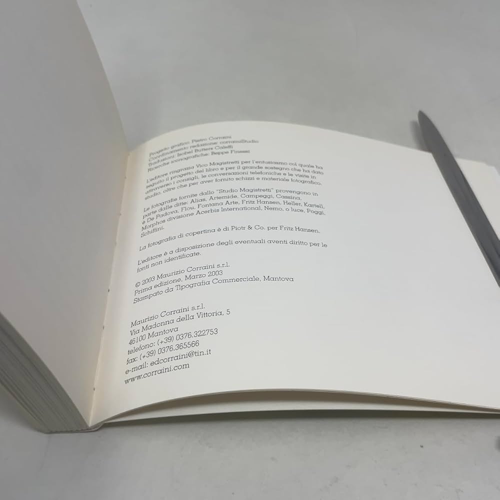 Vico Magistretti デザイン本 Vico Magistretti デザイン本 Slene / Design Vico Magistretti